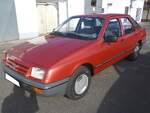 Ford Sierra in der Karosserieversion Kombilimousine viertürig.