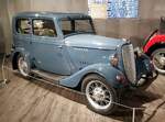 =Ford Köln Y, Bauzeit 1933 - 1936, 921 ccm, 21 PS, 90 km/h, gesehen im EFA Museum in Amerang, 06-2022