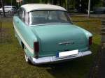 Heckansicht eines Ford 12M G13 der vierten Serie. 1959 - 1962. Alt-Ford-Treffen am 12.05.2013 in Essen.