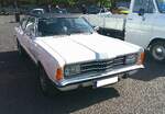 Ford Taunus TC Coupe 1.6 im Farbton diamantweiß und der Ausstattungsvariante GXL.
