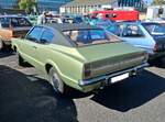 Heckansicht eines Ford Taunus TC Coupe 1600 in der Ausstattungsvariante XL.