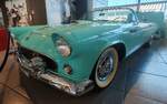 =Ford Thunderbird, Bj. 1955, 8 Zyl., 4785 ccm, 202 PS, gesehen im Museo Nicolis in Verona, 09-2025