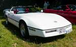 =GM Corvette C4, Bj. 1988, 5.7 l, 320 PS, gesehen bei Blech & Barock im Juli 2018 auf dem Gelände von Schloß Fasanerie bei Eichenzell