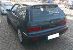 Heckansicht eines Honda Civic Hatchback der Baureihe ED.