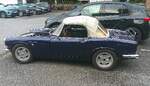 Profilansicht eines Honda S 800 Cabriolet aus dem Jahr 1969.