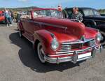 Hudson Commodore Convertible Brougham des Modelljahres 1947.
