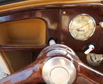 IFA F8 Cabrio (Gläserkarosserie) Baujahr 1954
Detailansicht Armaturenbrett
Aufnahme 04.06.2003