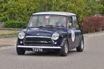 Innocenti Mini Cooper 1300, war als Teilnehmer bei der Luxemburg Classic Rallye dabei.