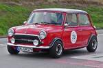 Innocenti Mini Cooper 1300, war beim Luxemburg Classic Rallye mit dabei.