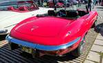 =Jaguar E-Type, gesehen bei der Oldtimerveranstaltung in Frankenberg, 05-2026