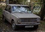 Lada 2101 alias WAS 1200, fotografiert in November, 2025.
