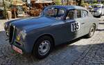 =Lancia Aurelia, Bj. 1952, 2000 ccm, 100 PS, während der Präsentation der Rennteilnehmer des Rossfeldrennens  Edelweiss-Bergpreis  2022 im Markt Berchtesgaden.
