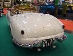 Heckansicht des Lancia Aurelia B24 Spider aus dem Jahr 1955. Techno Classica Essen am 06.04.2024.