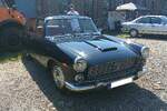 Lancia Flaminia Limousine der Seria 3. Mit dem Nachfolger des 1958 vorgestellten und wesentlich gr��erem Flaminia brach Lancia mit der Tradition des fehlenden Mittelpfostens. Alle vier T�ren waren wieder vorn angeschlagen, was die Fahrgastzelle entsp ...