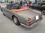 Heckansicht eines Lancia Flaminia GT Cabriolet aus dem Jahr 1962.
