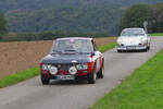 Lancia Fulvia 3 auf dem Weg zur Wertungsprüfung bei der Luxemburg Classic Rallye.
