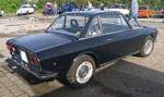 Profilansicht eines Lancia Fulvia Coupe 1.3S der Seria 1 im Farbton azzurro parioli. Sammelplatz zur Landpartie des AMC M�lheim/Ruhr am 03.10.2026.