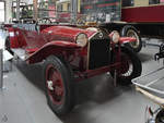 Ein aus dem Jahr 1923 stammender Lancia Lambda war Mitte August 2020 im Verkehrszentrum des Deutschen Museums in München ausgestellt.