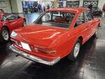 Heckansicht eines Lancia 2000 Coupe aus dem Jahr 1971.