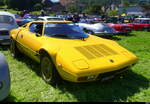 Gelber Lancia Stratos zu Besuch am Oldtimer Treffen in Lüterswil/SO am 31.08.2025