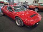 Maserati Merak SS. Produziert wurde der 2+2 sitzige Sportwagen in den Jahren von 1975 bis 1982. Das Modell Merak SS basierte auf dem bereits 1973 vorgestellten Merak. Der als Mittelmotor verbaute V6-Motor hat einen Hubraum von 2965 cm� und leistet 22 ...