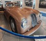 =Maserati A6 1500, Bj. 1947, 6 Zyl., 1488 ccm, 65 PS, gesehen im Museo Nicolis in Verona, 09-2025