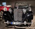 =Maybach SW 42 Cabrio, Bauzeit 1939 - 1941, 4197 ccm, 140 PS, 140 km/h, gesehen im EFA Museum in Amerang, 06-2022
