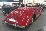 Heckansicht eines Maybach SW38 Sport Cabriolet aus dem Jahr 1938. Retro Classics in Essen am 09.04.2026.