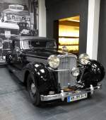 Maybach SW38, Sport-Cabriolet, Baujahr 1938, 6-Zyl.Reihenmotor, 3790ccm, 140PS, Maybach-Museum Neumarkt, Aug.2014