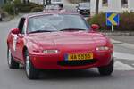 Mazda MX-5 Cabrio, aufgenommen bei der Luxemburg Classic Rallye.