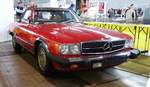 =MB Cabrio der Baureihe 107, gesehen bei den Retro Classics 2017 in Stuttgart im März 2017