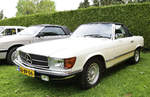 Mercedes 500 SL (R 107)„Frühlingserwachen“ der Oldtimer-Interessengemeinschaft Grenzland, am 1.5.2018.