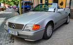=MB 500 SL, ausgestellt beim Hünfelder Stadtfest, 08-2018