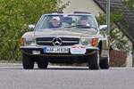 Mercedes Benz 280 SL, war als Teilnehmer bei der Luxemburg Classic Rallye dabei.