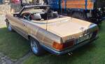 =MB 280 SL, gesehen bei der Oldtimerausstellung bei Schloss Fasanerie, 06-2025