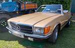 =MB 280 SL, gesehen bei der Oldtimerausstellung bei Schloss Fasanerie, 06-2025