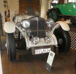 =Mercedes SSK, Bauzeit 1928 - 1932, 6800 ccm, 130 PS, ca. 200 km/h (hier als Nachbau), ausgestellt im Auto & Traktor-Museum-Bodensee, 10-2019