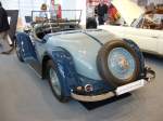 Heckansicht eines Mercedes Benz W15 170 Roadster. 1932 - 1936. Techno Classica Essen am 30.03.2014.