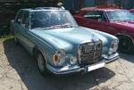 Mercedes Benz W108 E28 280SE aus dem Jahr 1971 im Farbton MB304 -Horizontblau-.
