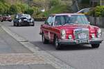 Mercedes Benz 300 SEL, BJ 1969,nahm an der Luxemburg Classic Rallye teil.
