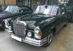 Mercedes Benz W111 E28 280SE Coupe, wie es von 1967 bis 1971 im Verkaufsprospekt der Untertürkheimer gelistet war.