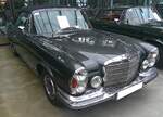 Mercedes Benz W111 E35/1 280SE 3.5 Cabriolet im Farbton anthrazitmetallic.