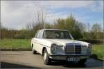 Der Vorlufer der heutigen E-Klasse. Mercedes-Benz W 114/115, auch /8 genannt. Das Fahrzeug wurde gebaut von 1968 bis 1976. (Matthias)