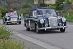 Mercedes Benz 220 S Cabrio, BJ 1958, nahm an der Luxemburg Classic Rallye teil. 11.09.2026