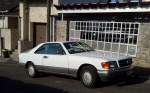 Mercedes-Benz C126 SEC -die Coup� Variante der W126 S-Klasse- in einwandfreiem Zustand, gesehen am 03.09.2015
