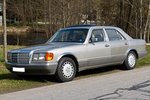Mercedes S-Klasse Baureihe W126 in sehr guten Zustand gesehen in Regen Bayerischer Wald 02.04.2016