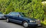 Mercedes-Benz S-Klasse W126, gesehen in Juni, 2020.