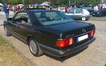 Heckansicht eines Mercedes Benz C126 560SEC.