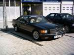 Mercedes-Benz 560 SEC W126, Klasse im Sonnenschein!, gesehen 08/2006 in Berlin.