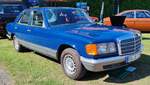 =MB 280 SE, Bj. 1983, 2.8 l, 185 PS, gesehen bei der Oldtimerausstellung bei Schloss Fasanerie, 06-2025
